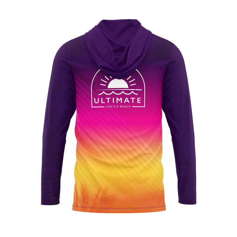 LIFE'S A BEACH DARK ARGIA (SUN HOODIE)