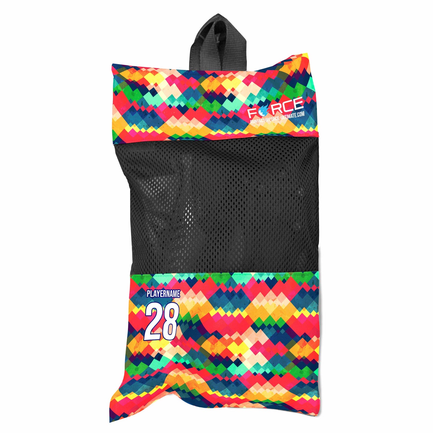 RAINBOW CLEATS BAG