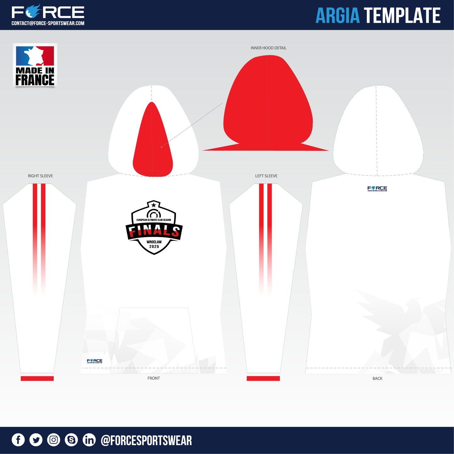 EUCF 2025 LIGHT ARGIA (SUN HOODIE)