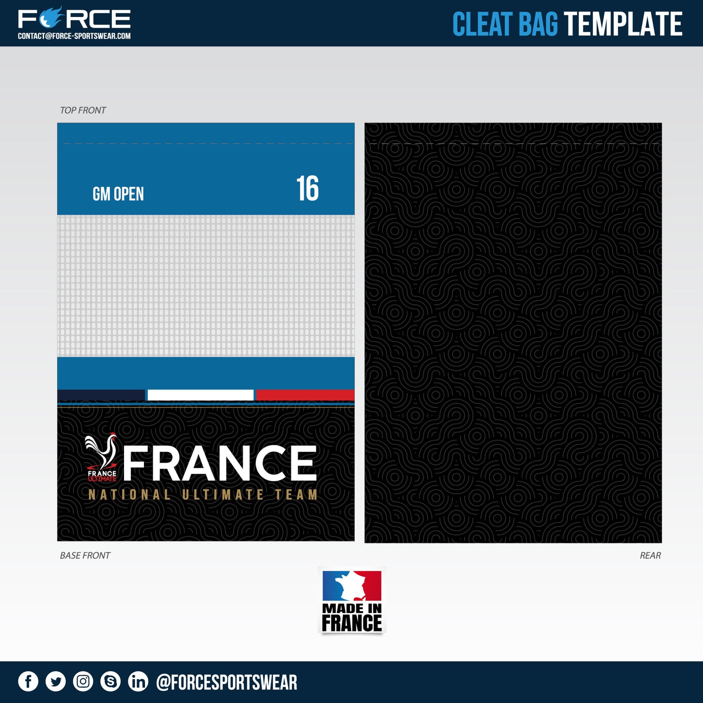 TEAM FRANCE CLEAT BAG