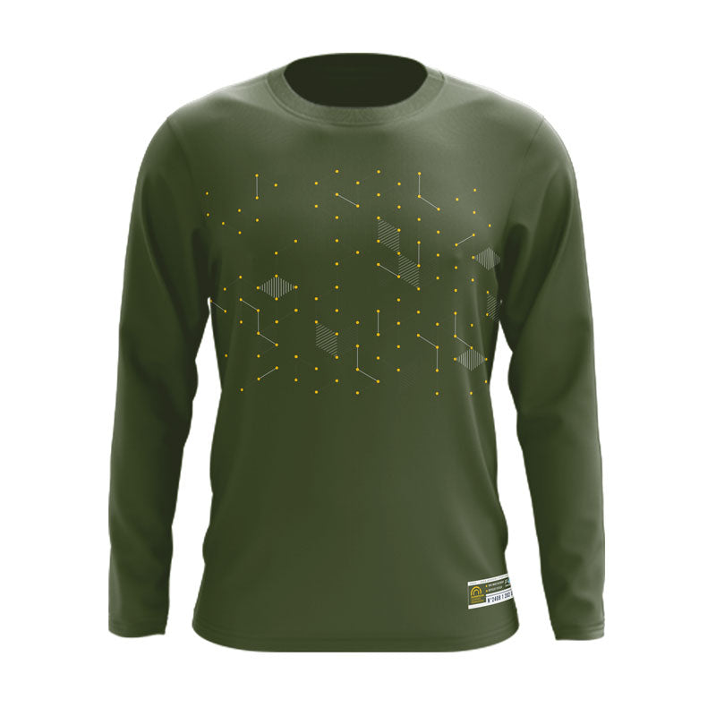 EUF GREEN LS CASUAL SHIRT