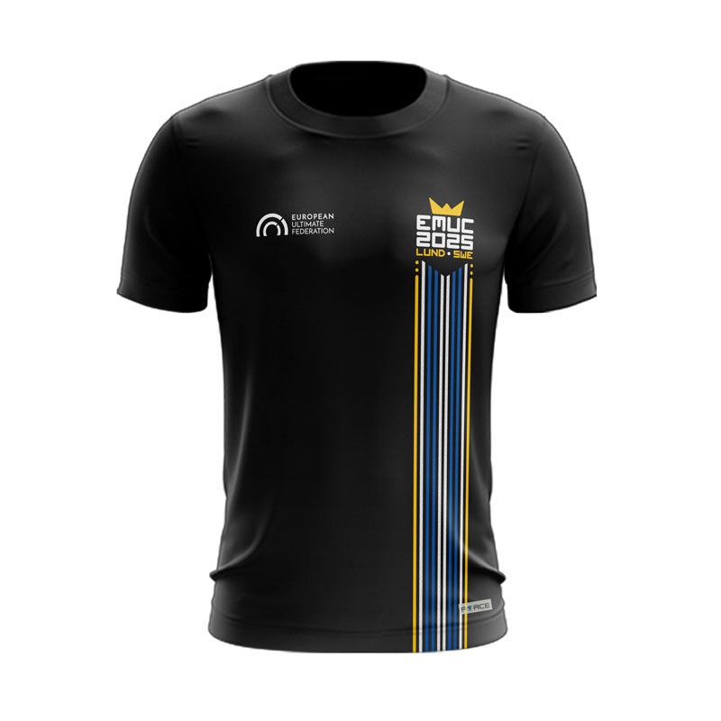 EMUC 2025 SHORT SLEEVES BLACK JERSEY