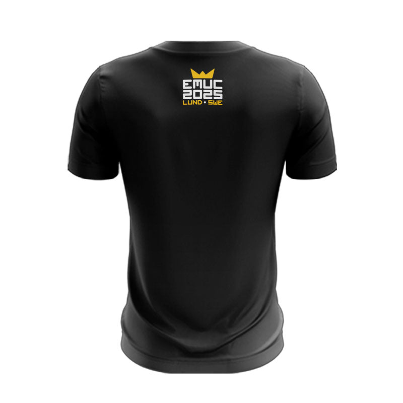 EMUC 2025 SHORT SLEEVES BLACK JERSEY