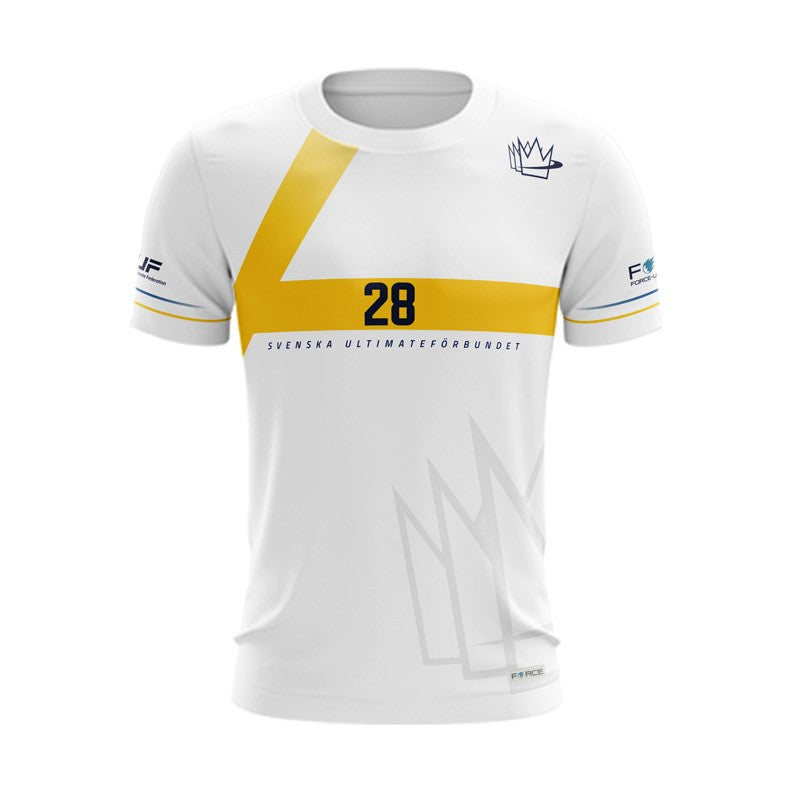 MAILLOT SWEDEN ULTIMATE SHORT SLEEVES BLANC – Force Sportswear