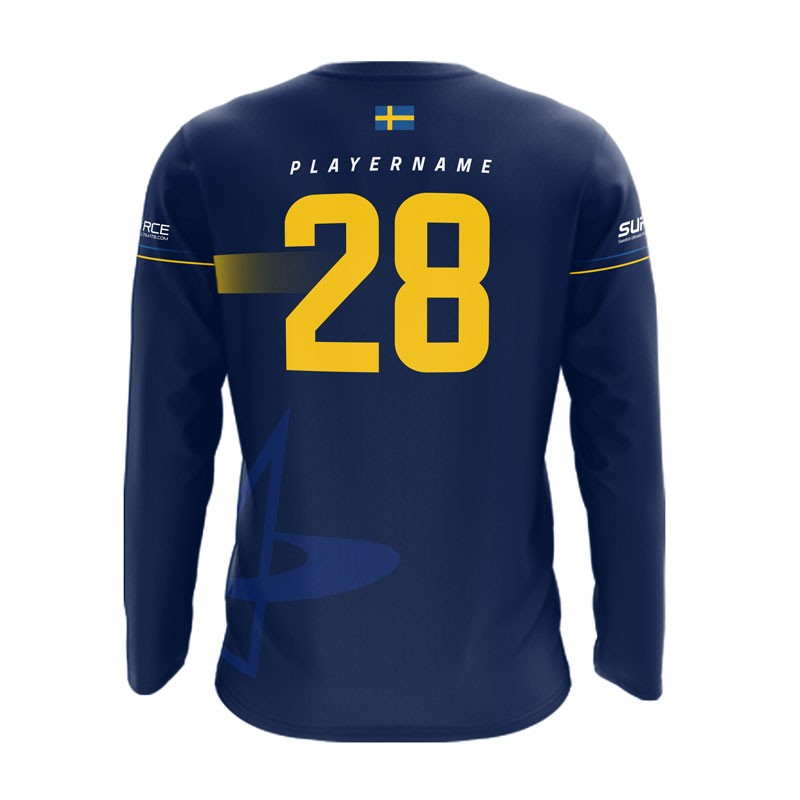 MAILLOT MANCHES LONGUES BLEU SWEDEN ULTIMATE