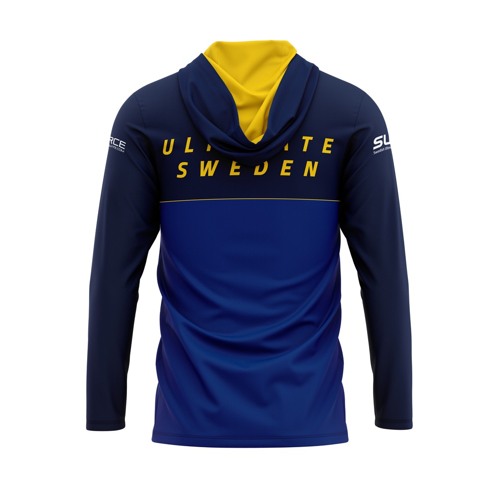 SWEAT À CAPUCHE SOLAIRE BLEU SWEDEN ULTIMATE