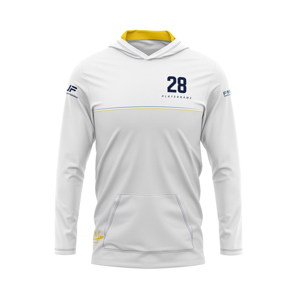 SWEAT À CAPUCHE SOLAIRE BLANC SWEDEN ULTIMATE