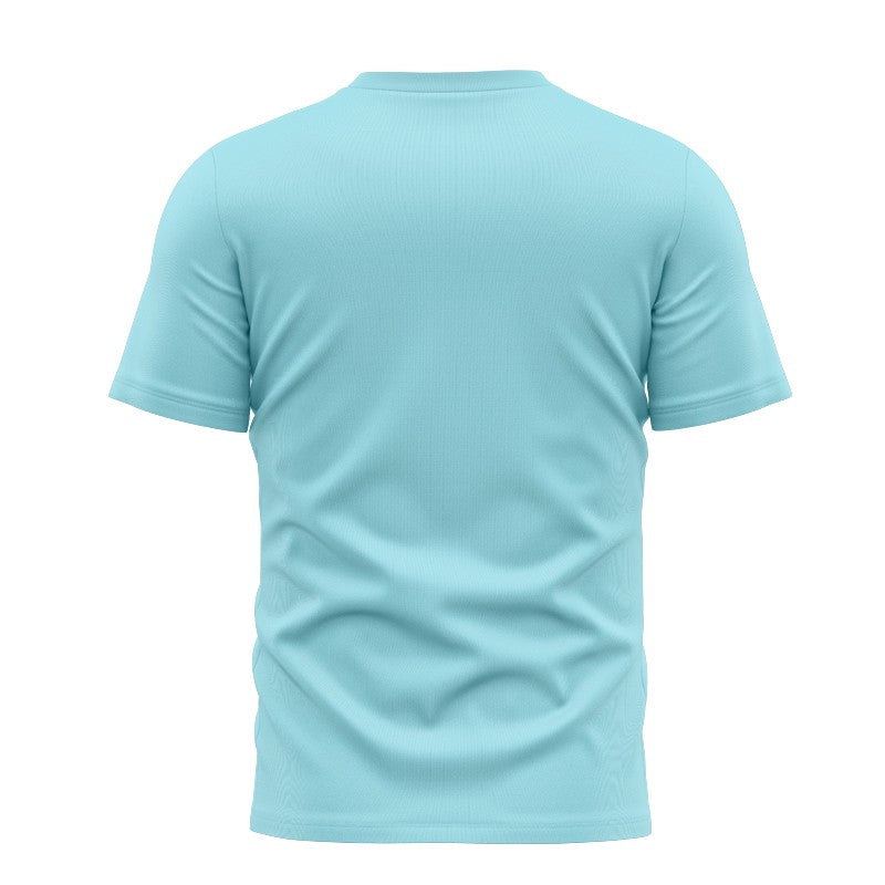T-SHIRT LIFE'S A BEACH BLEU GLACE