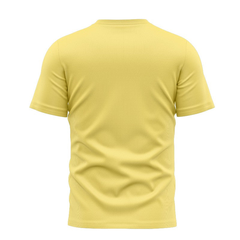 T-SHIRT LIFE'S A BEACH JAUNE PÂLE