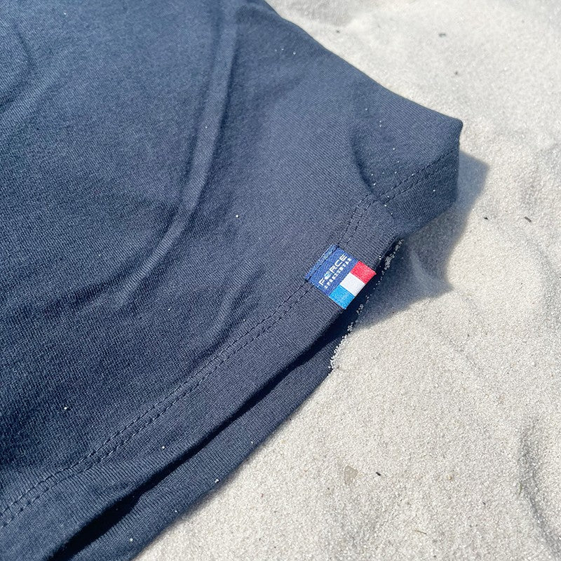 LIFE'S A BEACH NAVY CASUAL TEE