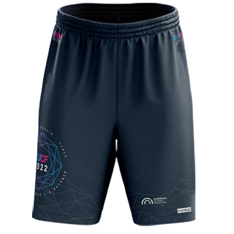 EUCF 2022 DARK GREY SHORTS