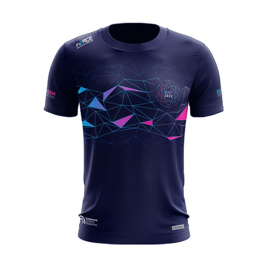 EUCF 2022 SHORT SLEEVES DARK POLYGON JERSEY