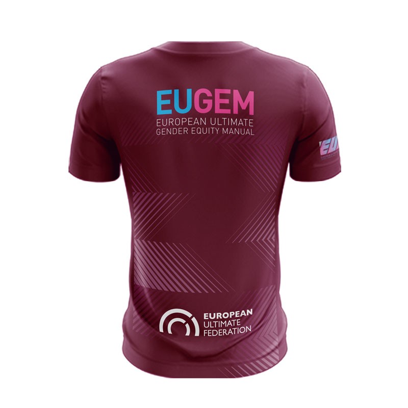 MAILLOT MANCHES COURTES BORDEAUX EUGEM EUCF 2022