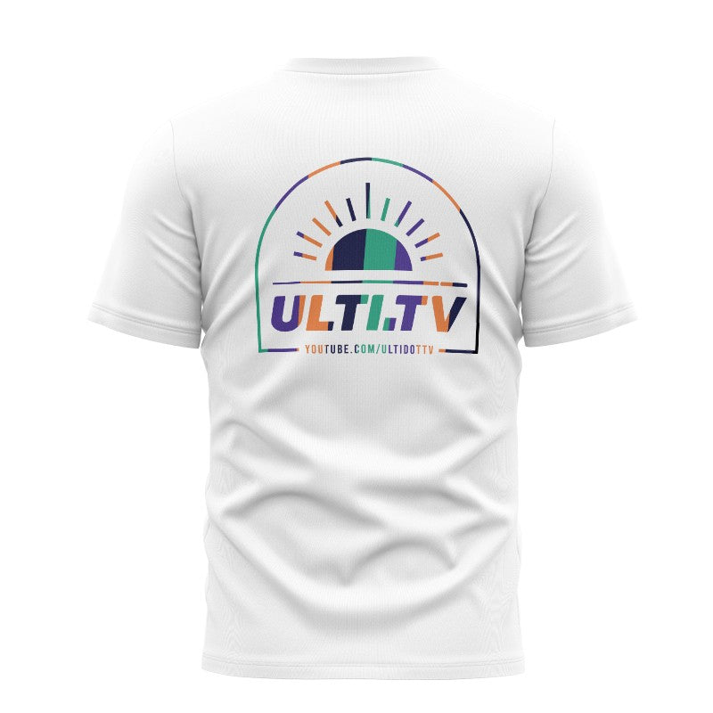 T-SHIRT ULTI.TV BLANC