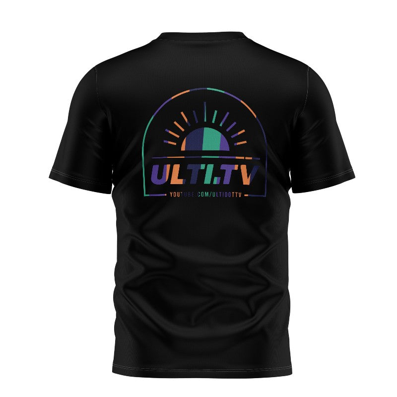 T-SHIRT ULTI.TV NOIR