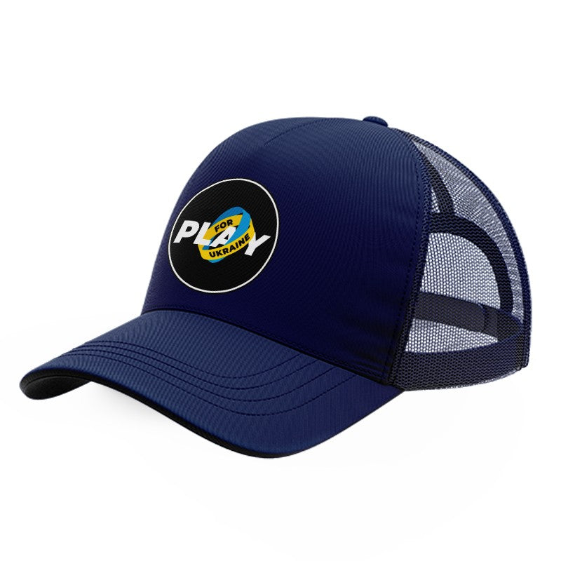 PLAY FOR UKRAINE TRUCKER CAP