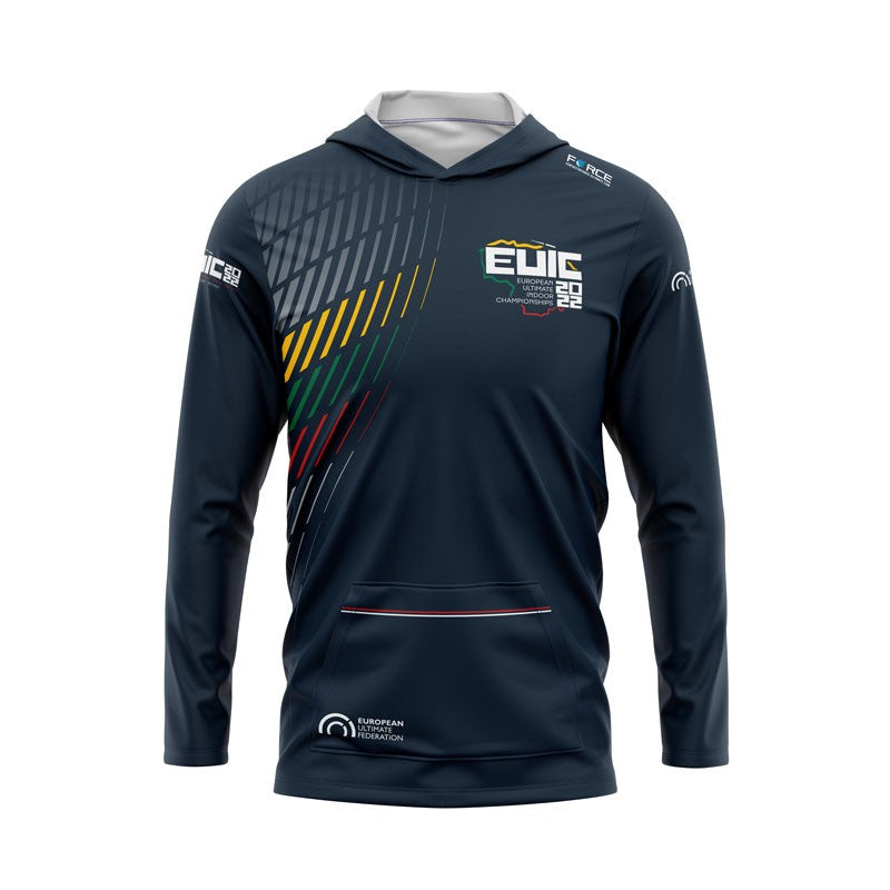 SWEAT CAPUCHE SOLAIRE GRIS EUIC 2022