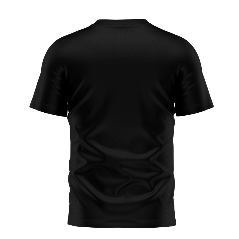 T-SHIRT EN COTON BIOLOGIQUE NOIR EUF