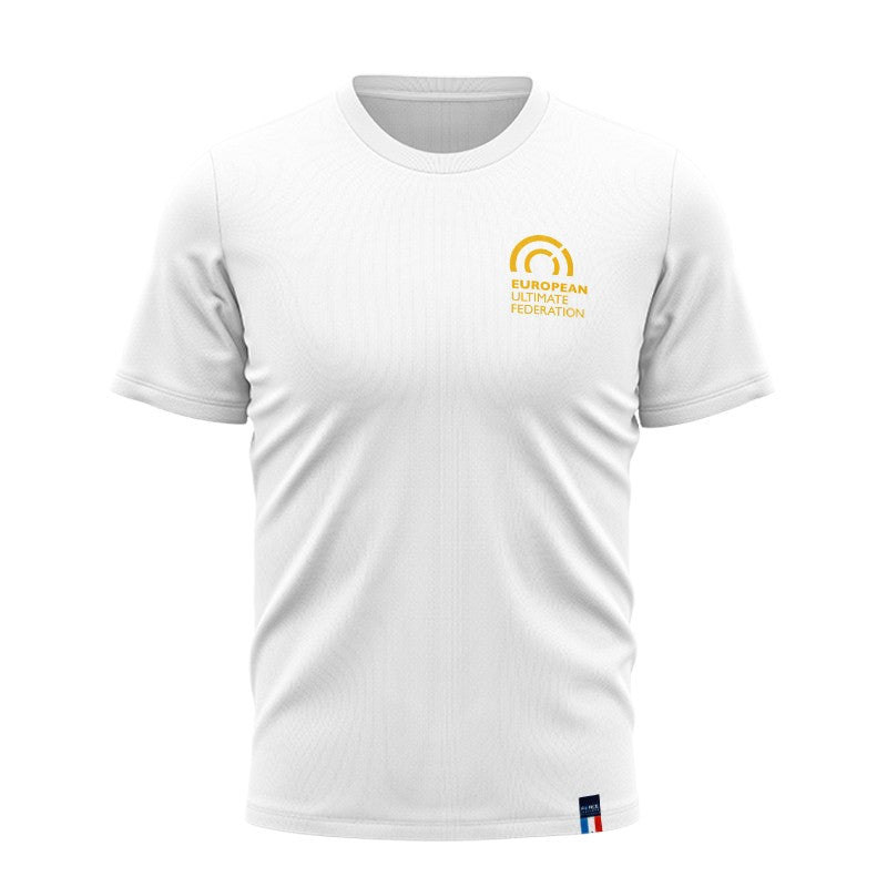 T-SHIRT EN COTON BIOLOGIQUE BLANC EUF