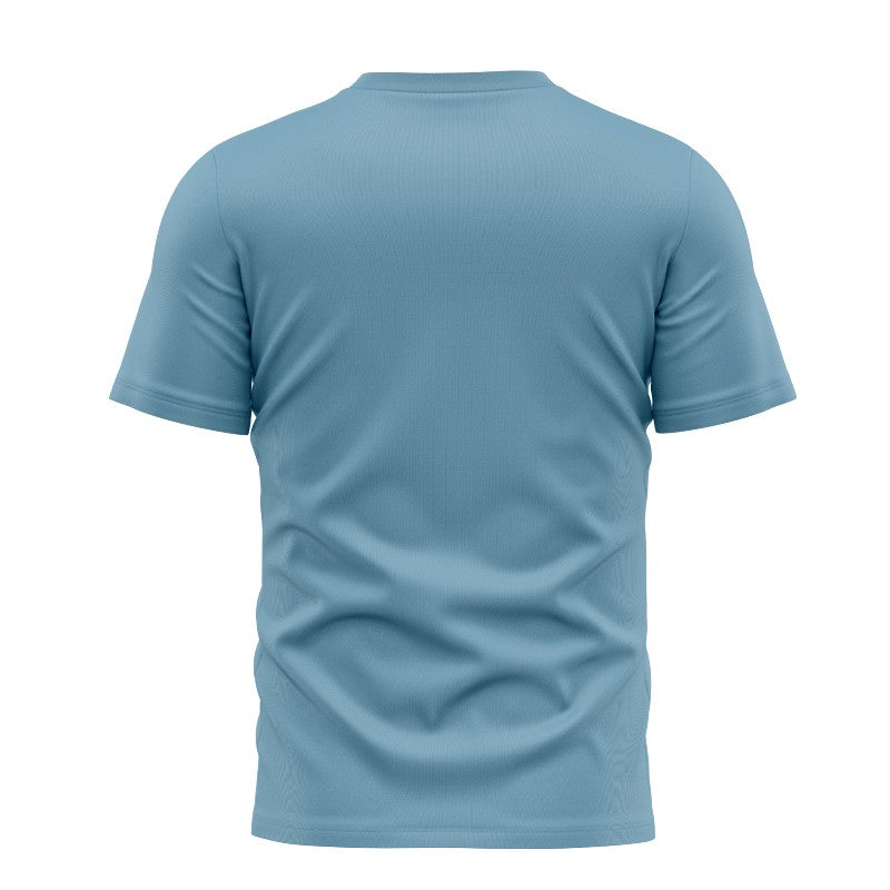 T-SHIRT EN COTON BIOLOGIQUE BLEU EUF