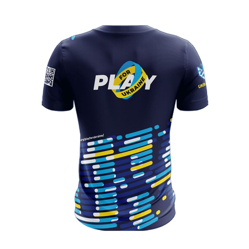 PLAY FOR UKRAINE SS DARK JERSEY