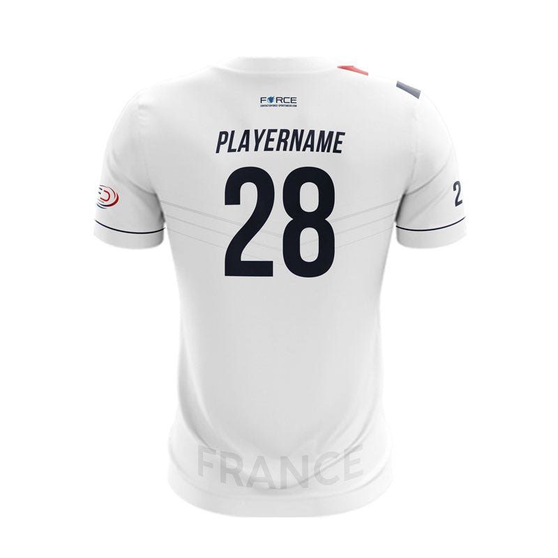 MAILLOT MANCHES COURTES FRANCE ULTIMATE BLANC (FFFD)