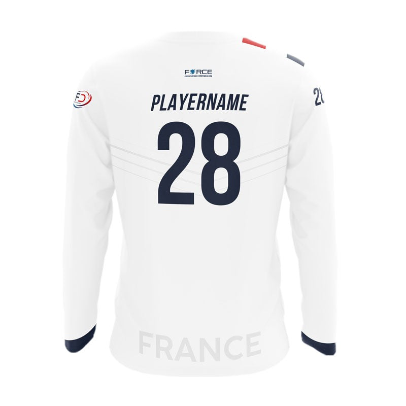 MAILLOT MANCHES LONGUES FRANCE ULTIMATE BLANC (FFFD)