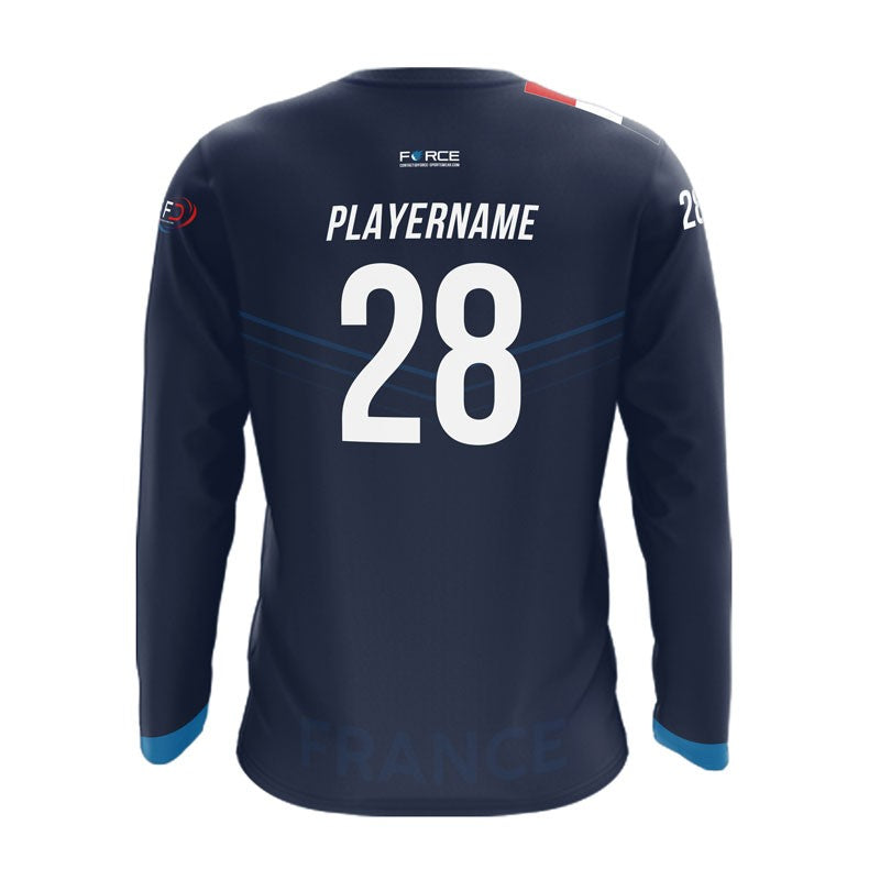 FRANCE ULTIMATE LONG SLEEVES DARK JERSEY