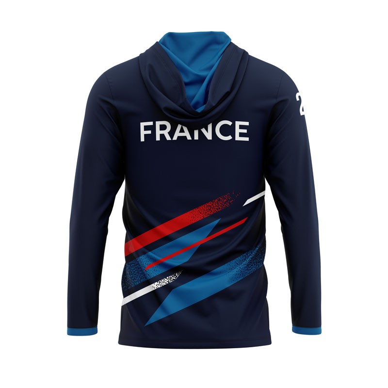 SWEAT À CAPUCHE SOLAIRE FRANCE ULTIMATE FONCÉ (FFFD)