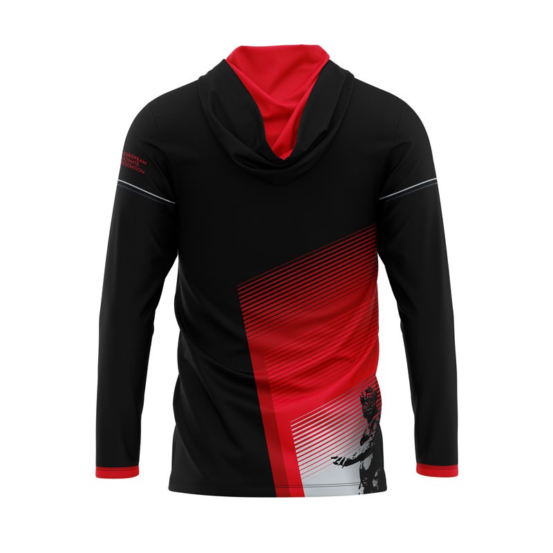 SWEAT CAPUCHE SOLAIRE NOIR EMUC 2023