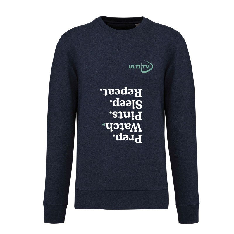 SWEAT-SHIRT ULTI.TV BLEU MARINE