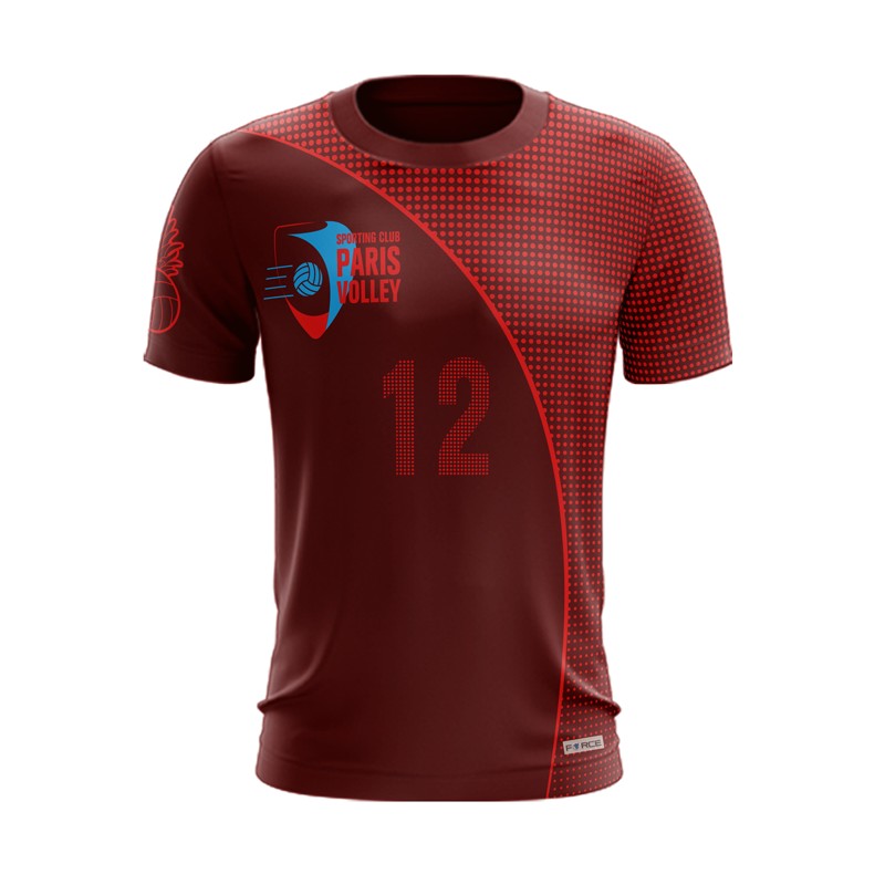 SPORTING CLUB PARIS VOLLEY LIBERO SHORT SLEEVES JERSEY