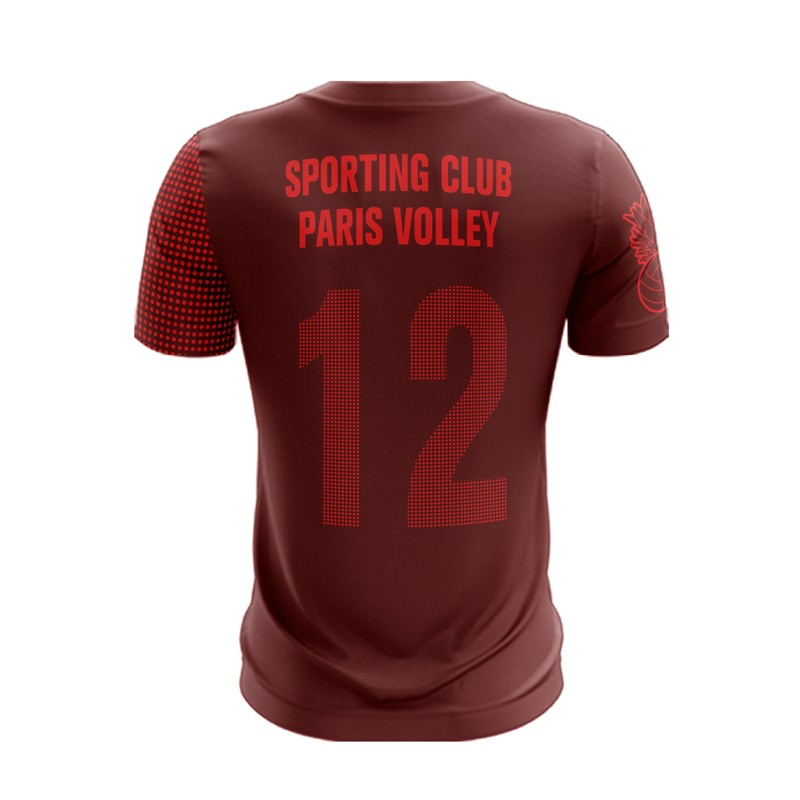 SPORTING CLUB PARIS VOLLEY LIBERO SHORT SLEEVES JERSEY