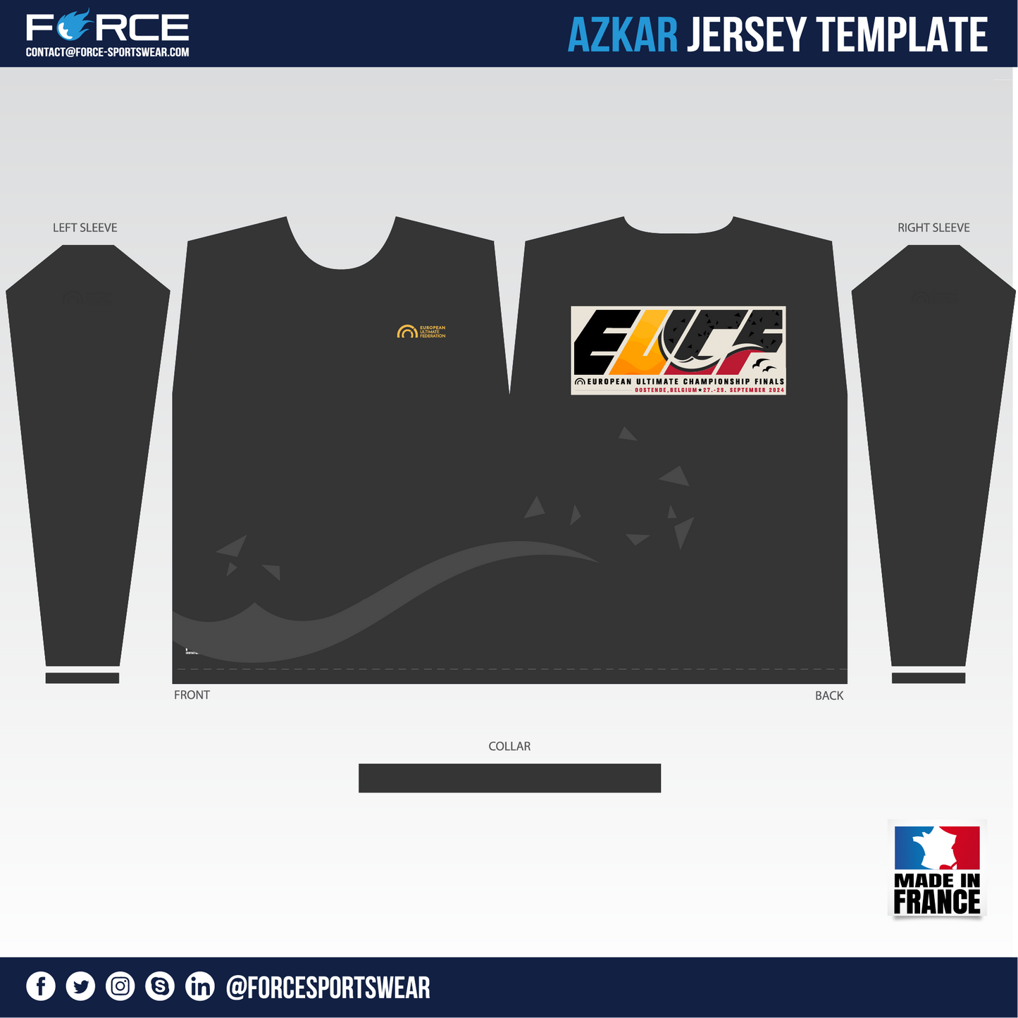 EUCF 2024 LS DARK JERSEY