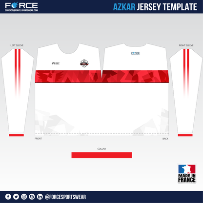 EUCF 2025 LONG SLEEVES LIGHT JERSEY