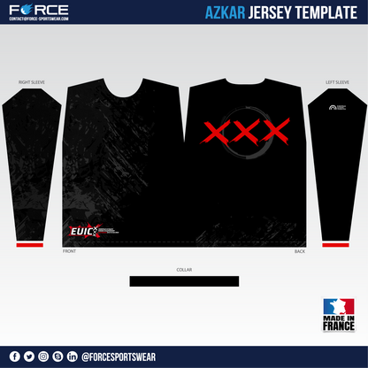 EUIC 2026 LONG SLEEVES DARK JERSEY