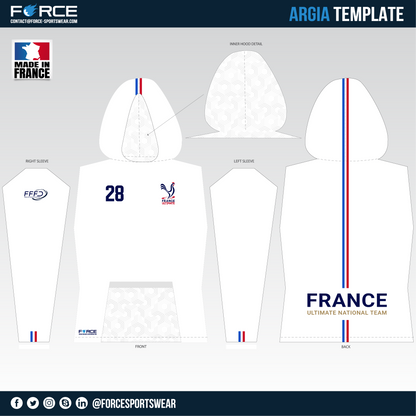 FRANCE ULTIMATE LIGHT ARGIA (SUN HOODIE)