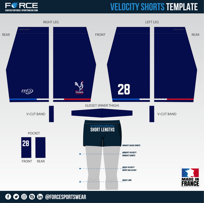 SHORT FRANCE ULTIMATE (FFFD)