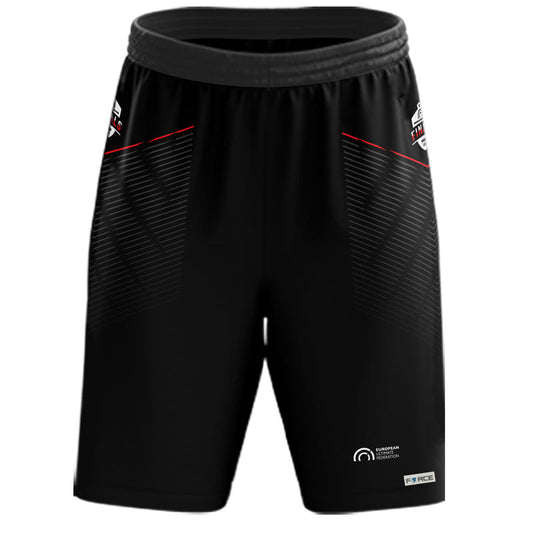 EUCF 2025 BLACK SHORTS