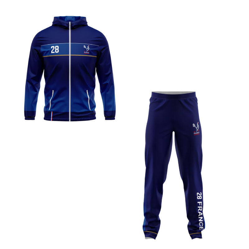 FRANCE ULTIMATE HOODED KOMBINAZOA (TRACKSUIT ENSEMBLE)