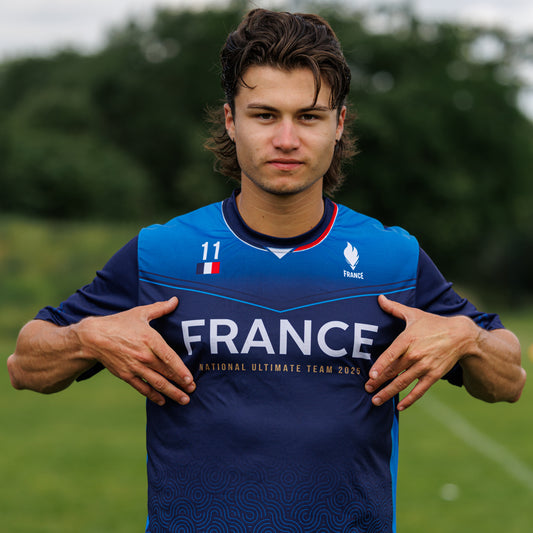 FRANCE ULTIMATE WORLD GAMES REPLICA DARK SHORT SLEEVES JERSEY