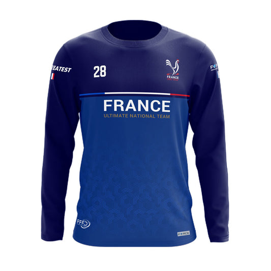 FRANCE ULTIMATE LONG SLEEVES DARK JERSEY