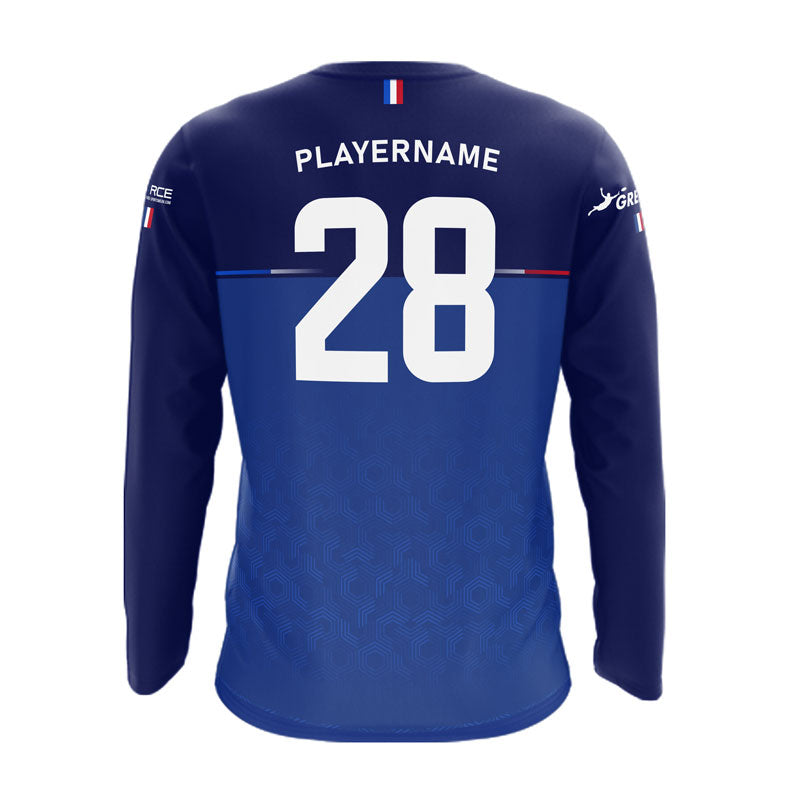 FRANCE ULTIMATE LONG SLEEVES DARK JERSEY