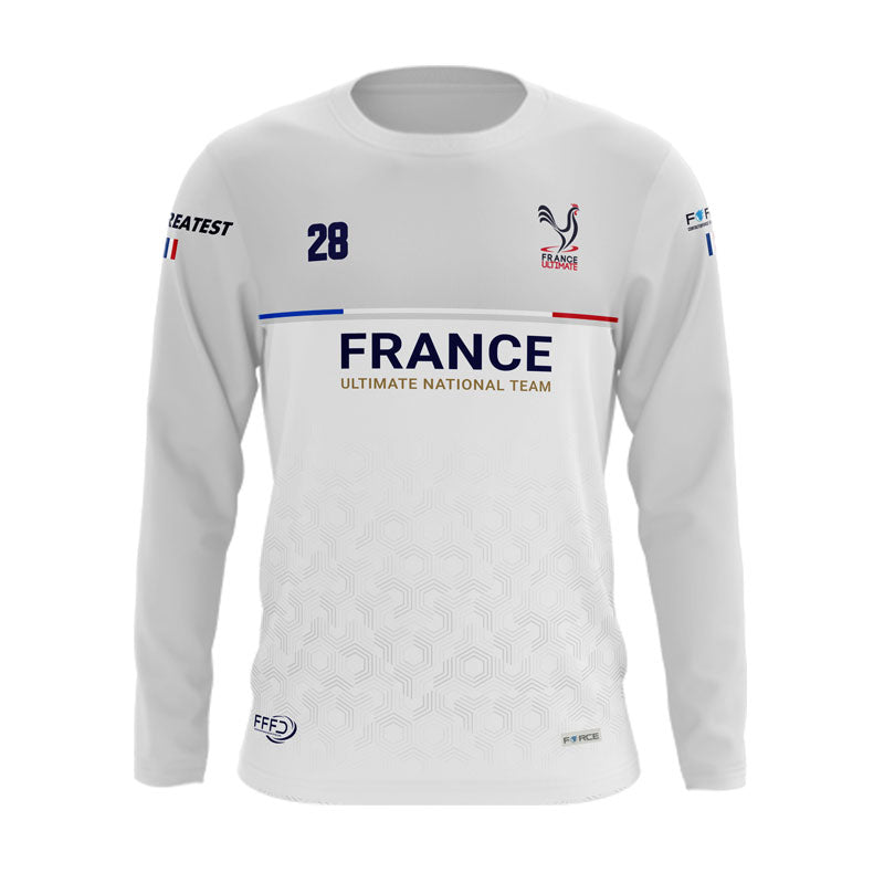 FRANCE ULTIMATE LONG SLEEVES LIGHT JERSEY