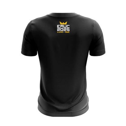 EMUC 2025 SHORT SLEEVES BLACK JERSEY