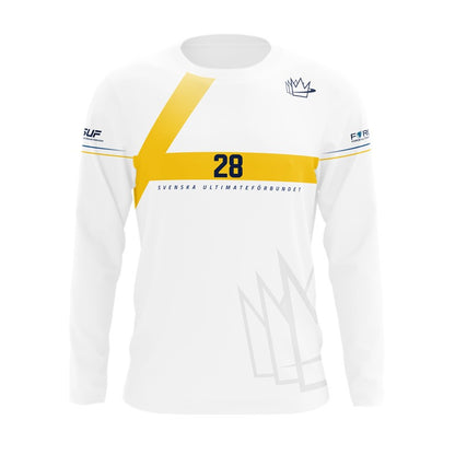 MAILLOT MANCHES LONGUES BLANC SWEDEN ULTIMATE