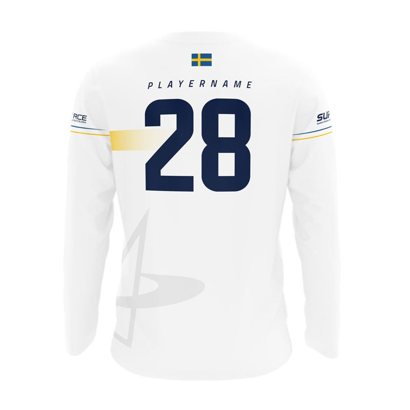MAILLOT MANCHES LONGUES BLANC SWEDEN ULTIMATE