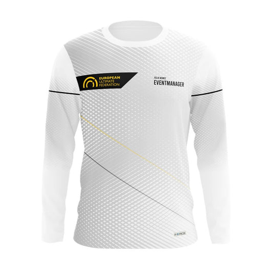 MAILLOT EUF MANCHES LONGUES STAFF BLANC