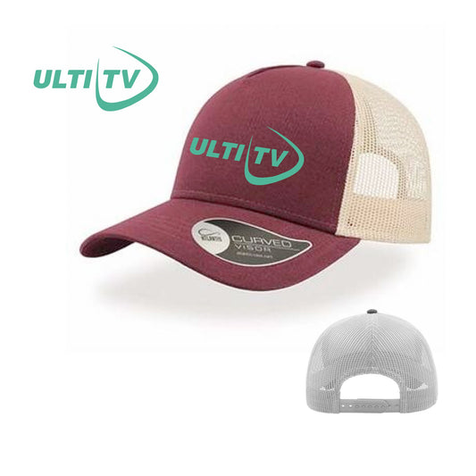 Casquette Trucker ULTI.TV ROUGE